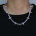 Colorful 5mm Zircon Tennis Chain Black Panther Necklace New Men And Women Fashion Jewelry_ipsvogv.com