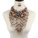 Exaggerated jewelry necklace, multi-layer clothing, pearl tassel statement 9040_ipsvogv.com