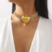 N11595 Fashionable Design with Multi layered Love Diamonds Necklace Light Luxury and Small Crowd Choker Exaggerated_ipsvogv.com