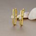Women's Jewelry U Shaped Geometric Earrings Fashionable And Versatile Twisted Rope Retro Earrings Ear Buckles Ear Jewelry_ipsvogv.com