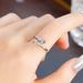 Cao Shi Creatively Embraces With Both Hands, And Opening Of The Embrace Adjustable. The Ring Is A Commemorative Gift For_ipsvogv.com