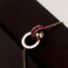 X1-206 Small Square Diamond Roman Digital Double Buckle Short Necklace For Women In South Korea Fashion Titanium Steel_ipsvogv.com