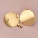Stainless Steel Earring Accessories, DIY Handmade Circular Bead Earrings, Vacuum Gold-plated Earrings_ipsvogv.com