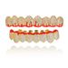 Body Jewelry New Hip Hop Braces Eight Teeth Red Flame Braces Zircon Personalized Halloween Costume Accessories_ipsvogv.com