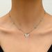 Hot Selling New Ins Style Personality Temperament Double Layer Butterfly Necklace Pendant Multi Layer Necklace_ipsvogv.com