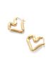 Women’s Jewelry Set Fashion Hot Sale In Real Gold Brass Electroplating Fashionable And Simple Trendy Temperament Love Ear Clip Exquisite Earrings_ipsvogv.com