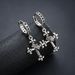 Vintage Crown Cross Earrings For Men, Versatile, Small, Luxury, High End, Earrings, Personalized And Elegant Accessories_ipsvogv.com