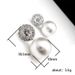 Cao Shi's Korean Edition Light Luxury Micro Inlaid Zircon Pearl With Insights, Sweet Temperament Earrings, Exquisite And_ipsvogv.com