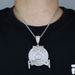 Hip Hop New Rich Forever Letter Money Bag Pendant Men's Necklace_ipsvogv.com