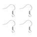 304 Stainless Spring Flattened Hook Titanium Steel Flat DIY Jewelry Accessories Ear Studs Earrings_ipsvogv.com