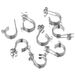 C-shaped Stainless Steel Neutral Couple Style DIY Clip, Ear Buckle, Welding Ring, Earring Accessories_ipsvogv.com