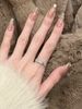 【 Collected By 6106 People 】 FRIDAY JEWELRY Zircon Style Versatile Personality Adjustable Ring, Finger Ring_ipsvogv.com