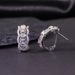 Elegant Natural Topaz Earrings New Style Group Inlaid Opal Opal Colored Gemstone Earrings S925 Sterling Silver High End_ipsvogv.com