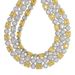 8mm Round Rectangular Zircon Necklace Hip Hop Fashion Trend Couple Necklace_ipsvogv.com