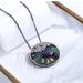 Natural Stone Amethyst Pendant Niche High End Sterling Silver Jewelry Original Design Colored Gemstone Necklace_ipsvogv.com