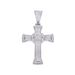 Unisex Cross Diamond Alloy Pendant Men's Cool Trendy Rap Hip Hop Style Cuban Chain_ipsvogv.com