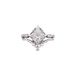 Sanjie Couple Water Drop Lace Crown Set Ring Female_ipsvogv.com
