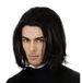 Halloween men's wig middle part short straight hair cosplay Vincent Vega stage performance props hairstyle_ipsvogv.com