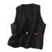 Women's Clothing Real shot of literary cotton and linen vest spring and summer thin loose solid color sleeveless_ipsvogv.com