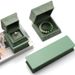 Waist Jewelry Packaging Box PU Leather Ring Box Pendant Earrings Bracelet Box Jade Ancient Packaging Box_ipsvogv.com