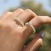 New Accessories Fashion High Grade Diamond Full Zircon Pair Ring Design Copper Women's Engagement Wedding Set_ipsvogv.com