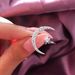 New crescent tooth star moon ring plated with creative exaggerated opening engagement ring_ipsvogv.com