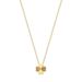 2023 New Titanium Steel Colorless Car Flower Clover Fashion Necklace Women's Trendy And Simple Jewelry Accessories_ipsvogv.com