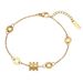 Golden Smooth Small Waist Titanium Steel Bracelet For Women, Simple Trendy, Trendy And Cool, Niche Accessories That Do_ipsvogv.com