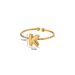 hot selling stainless steel plated real gold 26 English letters ring open adjustable ring_ipsvogv.com