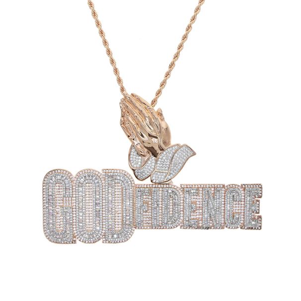 Men's Hip Hop "Loyalty Makes You Family" Diamond-Cut Alloy Pendant Necklace With Twist Chain, Silver & Gold Options, 60cm Men's Necklace_ipsvogv.com