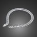 S Silver Bracelet Men's Cool Fashion 6MM Horsewhip Chain Jewelry Rock Hip Hop Trendy Men_ipsvogv.com