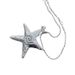 Unisex Jewelry Fashion Millennium Silver Star Pendant Necklace Female Niche Sweet Cool Style Personality Hot Girl Long Sweater Chain Sweater Chain_ipsvogv.com
