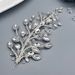 Elegant Bridal Hairband With Handcrafted Crystal Rhinestones, Vintage Wave Design For Wedding And Special Occasions_ipsvogv.com