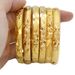 Xiyin Men's And Women's 8mm Vietnam Sand Gold Card Buckle Opening Car Flower Bracelet Vacuum Electroplating Color_ipsvogv.com