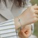 light Luxury Fashion Love Cultivated Emerald Bracelet Female S925 Silver Inlaid Cultivated Colored Gemstone Hand Jewelry Customization_ipsvogv.com