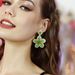 Personality Exaggerated Retro Braided Rice Bead Earrings Handmade DIY Bohemian Beaded Temperament Flower Earrings_ipsvogv.com