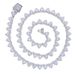 Men And Women's Jewelry Simple Ins Style Heart Shaped Zircon Necklace Hip Hop Fashion Trend Hip Hop_ipsvogv.com