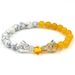 Source Jewelry Fashion Simple Volcanic Stone White Turquoise Topaz Bracelet Dragon Head Bracelet Bracelet_ipsvogv.com