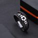 Hot Selling Trendy Metal Fashion Personality Black And White Football Accessories Leather Bracelet Jewelry_ipsvogv.com