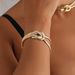 Punk Hip Hop Style Necklace Women's Fashion Simple Personality Knotted Wrapped Double Snake Bone Chain_ipsvogv.com