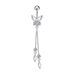 Women's Jewelry Zircon Tassel Belly Button Ring Belly Button Nail Piercing Jewelry_ipsvogv.com