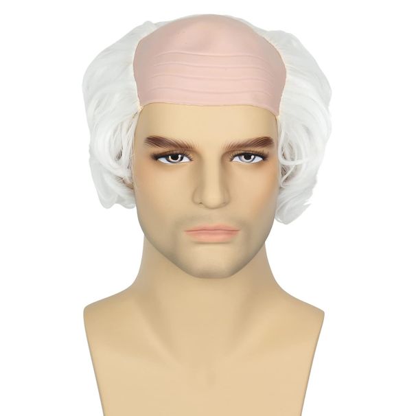 old man bald wig funny bald wig bald men's wig children's performance props_ipsvogv.com