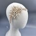 Headwear Elegant Handcrafted Crystal Hair Comb With Rhinestones - Perfect For Weddings, Parties, And Special Occasions_ipsvogv.com