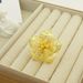 New Leaf Design Rotating Flower Fashion Hollow Ring Bridal Wedding Birthday Party Gift_ipsvogv.com