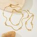 Spot Electroplated Titanium Steel Sweet And Cute Bow Bracelet Necklace Set_ipsvogv.com