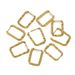 Korean Style New Instagram Niche Rectangular Irregular Hammer Pattern Ear Buckle, High-end Fashionable And Personalized_ipsvogv.com