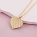 Simple New Love Pendant Necklace Fashion Creative Oil Drop Rainbow Color Peach Heart Clavicle Chain_ipsvogv.com