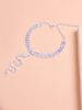 fashion full diamond double-layer Anklet creative zodiac snake pendant foot decoration beach rhinestone Anklet Anklet_ipsvogv.com