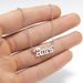 new simple stainless steel twelve constellations English letter sweater necklace female color retention clavicle chain versatile_ipsvogv.com
