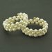Korean version of fashionable versatile personalized diamond inlaid pearl three-layer spiral wide bracelet and bracelet,_ipsvogv.com